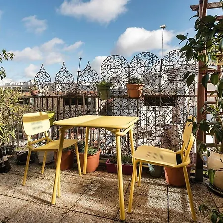 Charming Paris Flat With Terrace By Guestready *